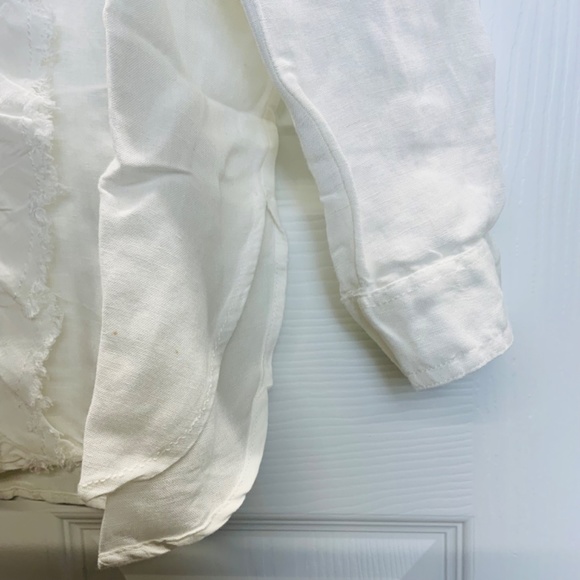 Anthropologie Pilcro Ruffled Placket Shirt - Picture 10 of 16